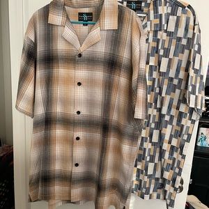 (2) Steve Harvey Shirts - Big and Tall- Mens Size XXL